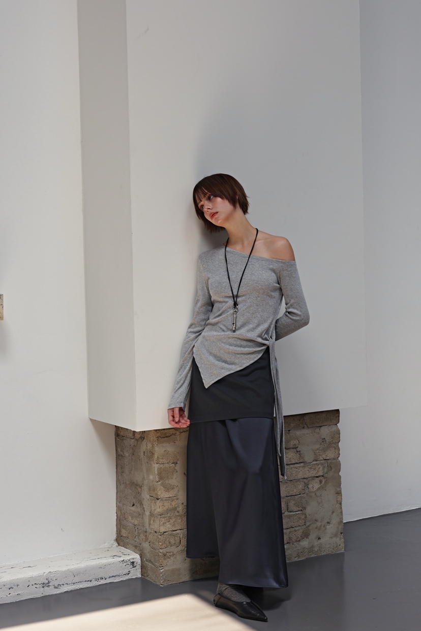 MURMUR東大門㊣直郵女裝新品人氣25秋冬推薦熱賣休閑時尚長裙MURMUR長裙
