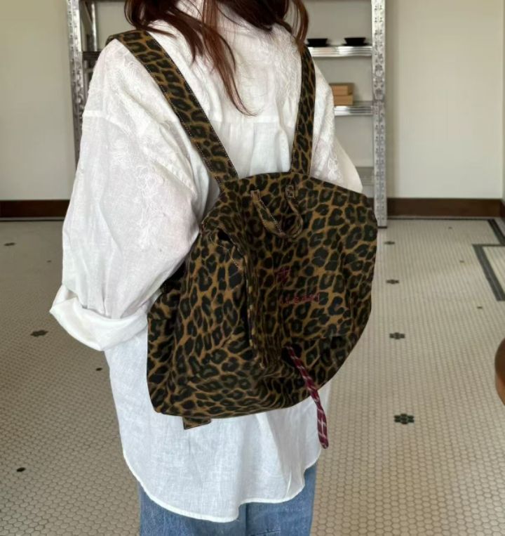 TROUVAILLE東大門㊣實拍女士新款25秋冬熱賣人氣職業雙肩背包TROUVAILLE雙肩背包