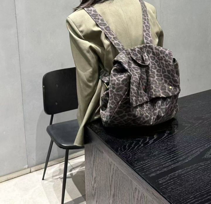 TROUVAILLE東大門㊣實拍女士新款25秋冬熱賣人氣職業雙肩背包TROUVAILLE雙肩背包