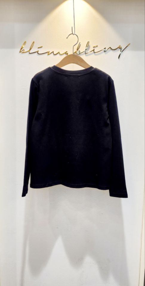 BLING BLING-S東大門㊣代購女裝新品25秋冬熱賣真品長袖T恤BLING BLING-S長袖T恤