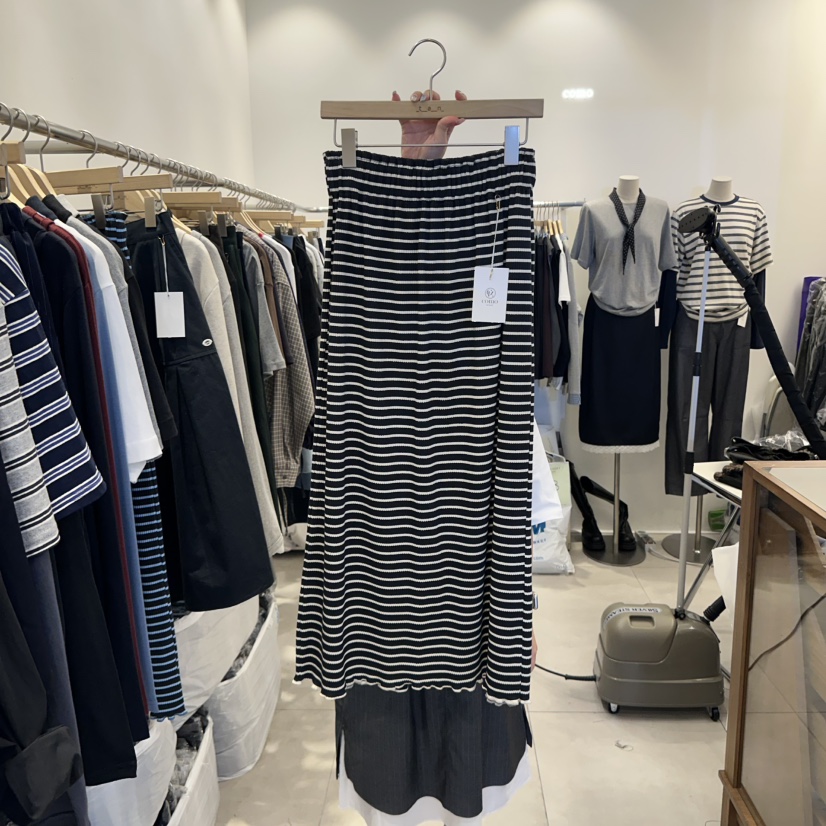 TAN&amp;COMO韓國代購㊣女裝新品熱賣人氣25秋冬真品推薦長裙tan-COMO長裙圖色1