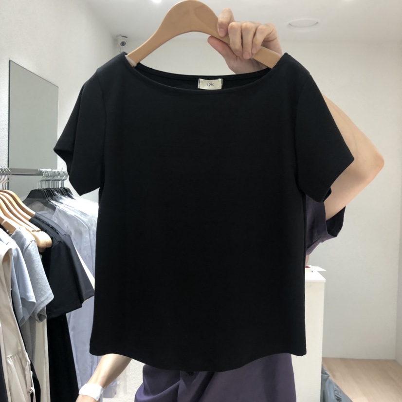 EPIC-S東大門㊣直郵女裝新品熱賣人氣25秋冬職業時尚休閑T恤EPIC-ST恤圖色3