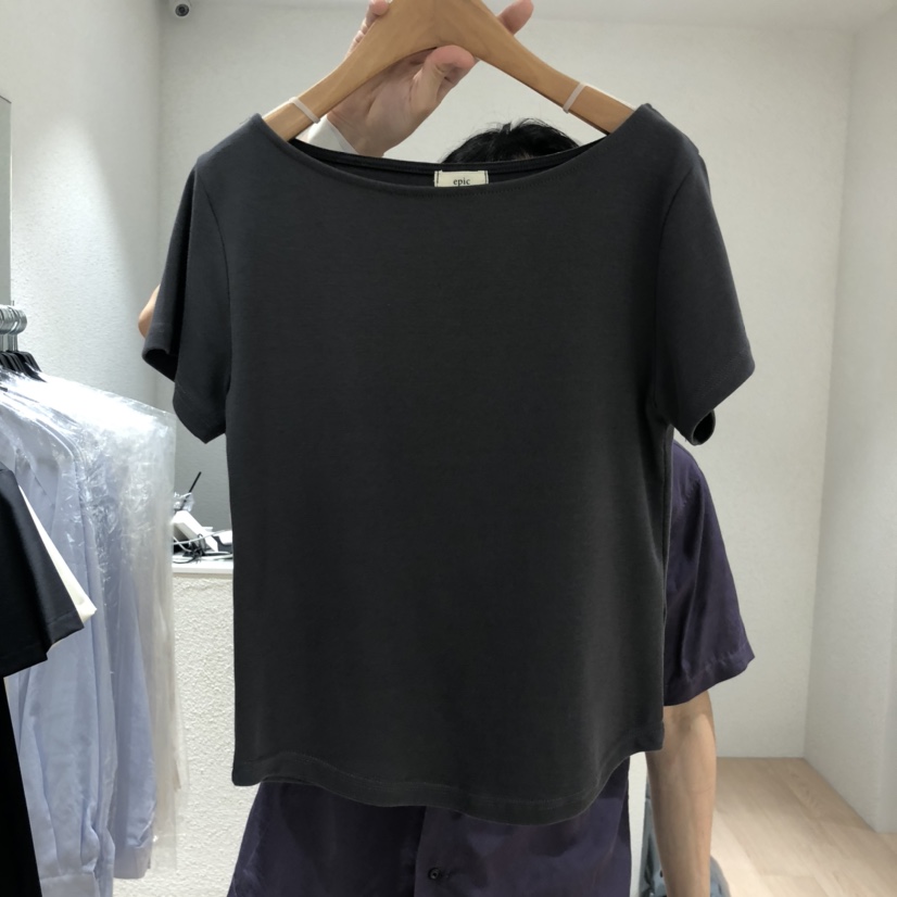 EPIC-S東大門㊣直郵女裝新品熱賣人氣25秋冬職業時尚休閑T恤EPIC-ST恤圖色4