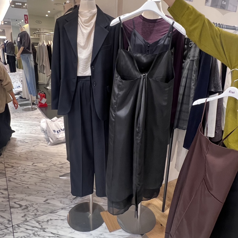 FLAT韓國直郵㊣女士新品真品熱賣職業時尚推薦休閑人氣連衣裙FLAT連衣裙