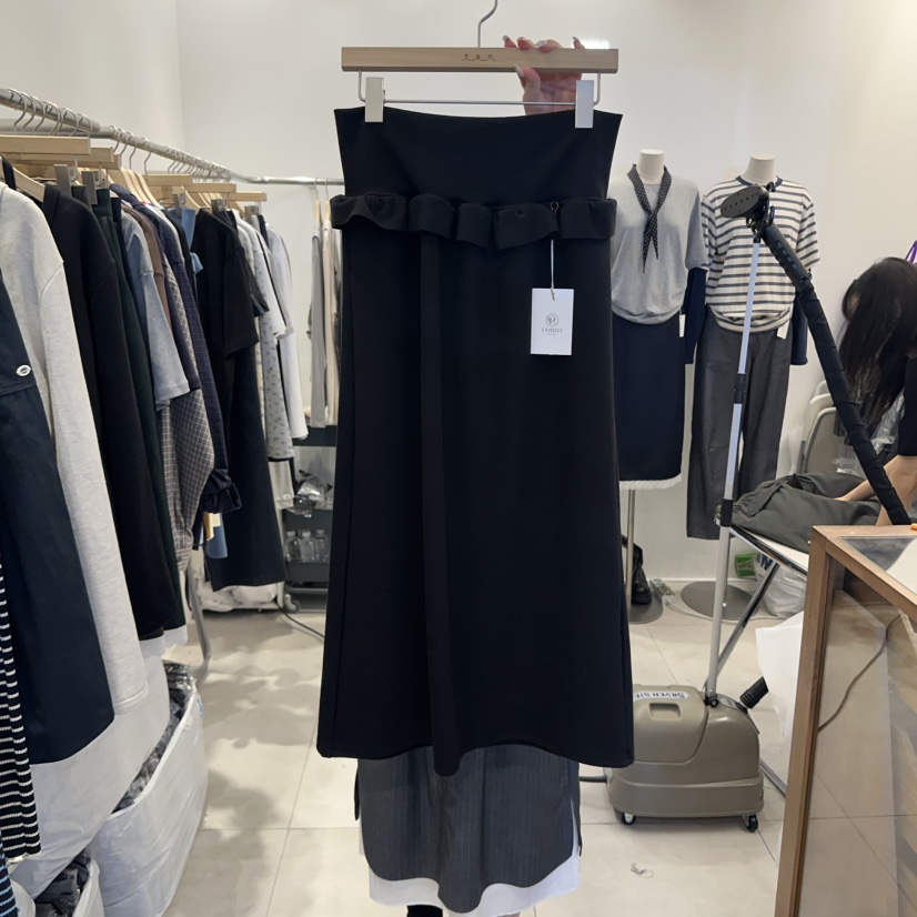 TAN&amp;COMO東大門㊣直郵女裝新品人氣熱賣25秋冬真品長裙tan-COMO長裙圖色2