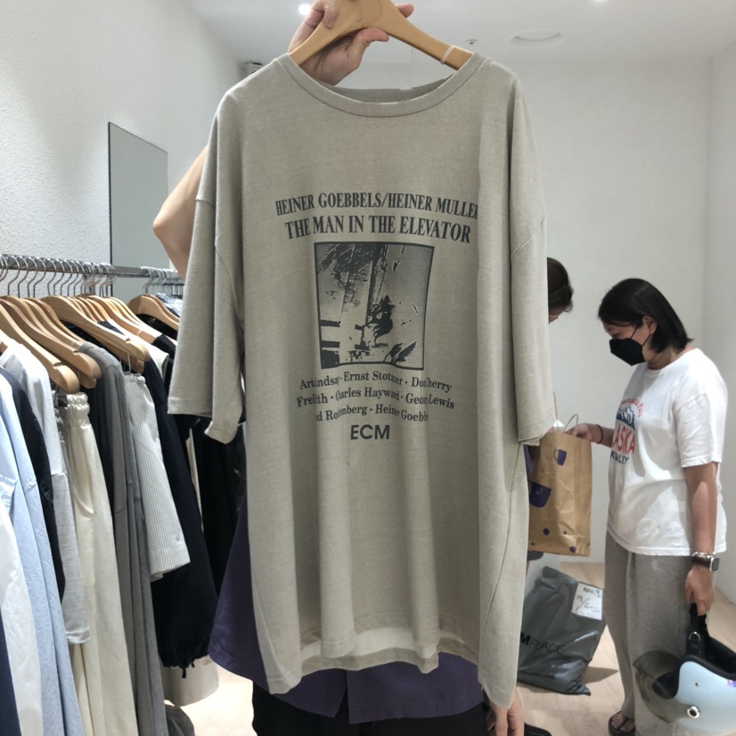 EPIC-S韓國直郵㊣女裝新品真品時尚熱賣推薦休閑職業25秋冬T恤EPIC-ST恤圖色2