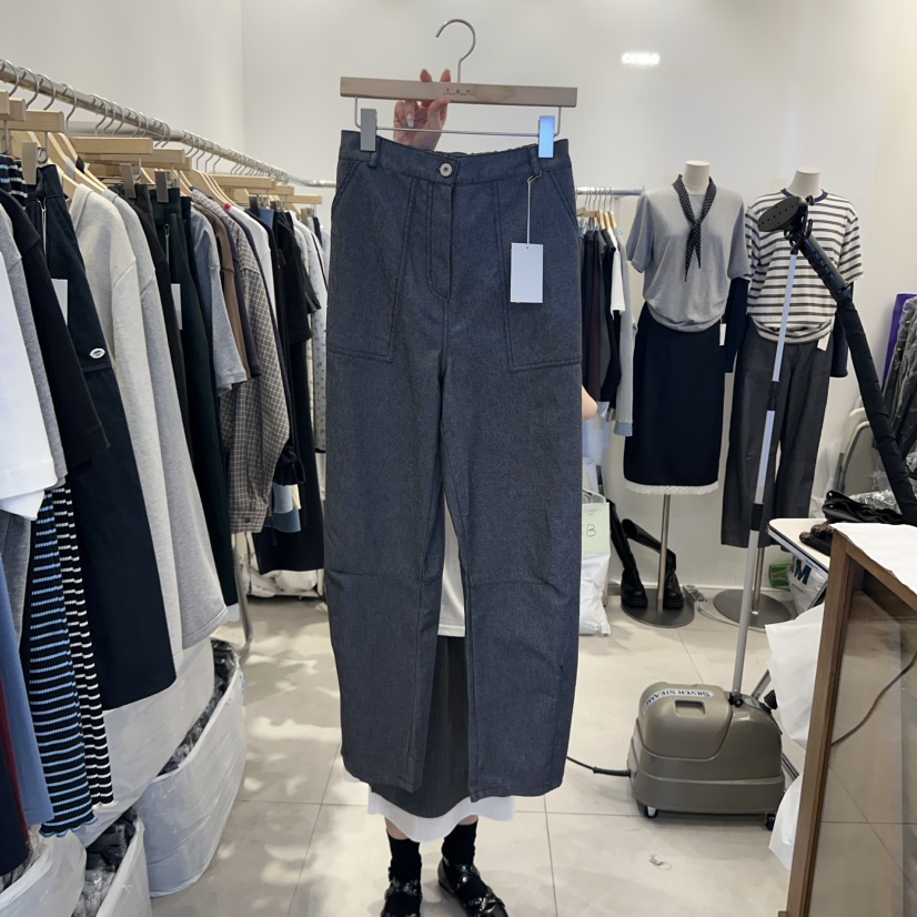 TAN&amp;COMO韓國代購㊣女士新品推薦人氣25秋冬時尚休閑褲tan-COMO休閑褲圖色2