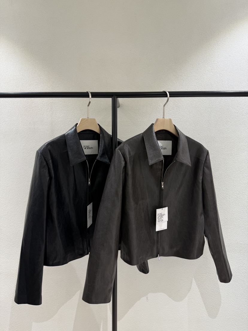 POSTMODERN東大門㊣代購女裝新品職業推薦25秋冬人氣熱賣夾克POSTMODERN夾克