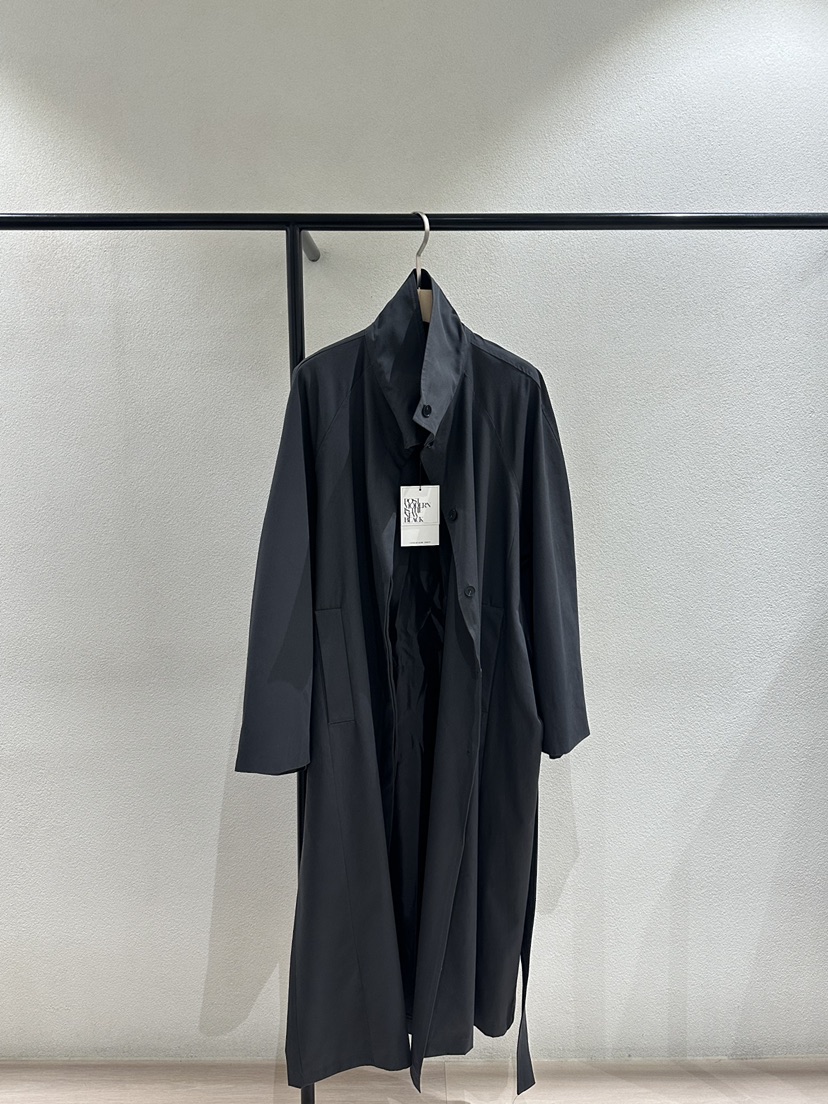 POSTMODERN東大門㊣直郵女裝新品人氣真品推薦長款風衣喇叭POSTMODERN長款風衣圖色2