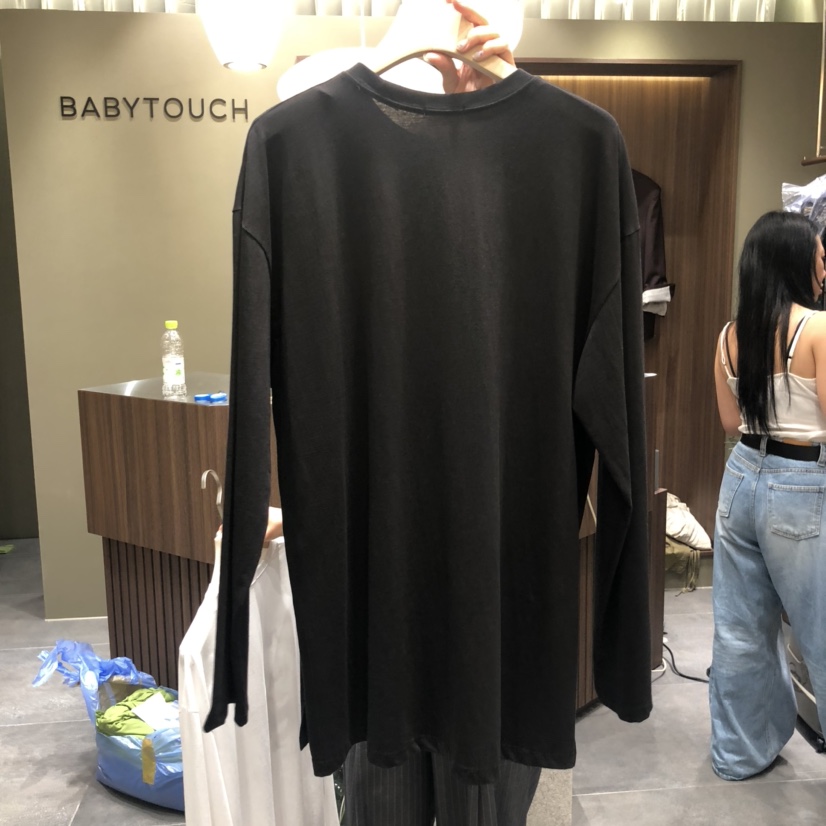 BABYTOUCH東大門㊣實拍女裝新款25秋冬職業推薦熱賣長袖T恤BABYTOUCH長袖T恤