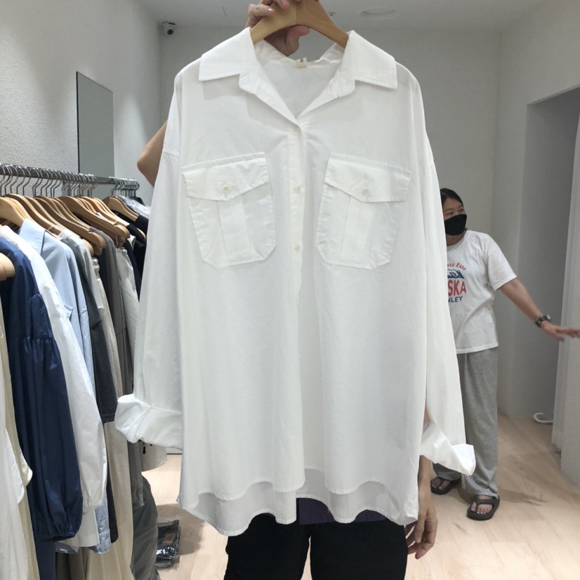 EPIC-S東大門㊣直郵女士新品推薦25秋冬休閑時尚襯衫蕾絲衫EPIC-S襯衫/蕾絲衫圖色1