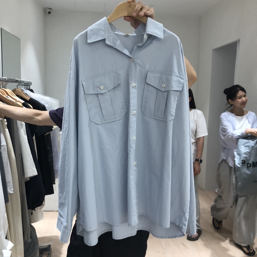 EPIC-S東大門㊣直郵女士新品推薦25秋冬休閑時尚襯衫蕾絲衫EPIC-S襯衫/蕾絲衫圖色2