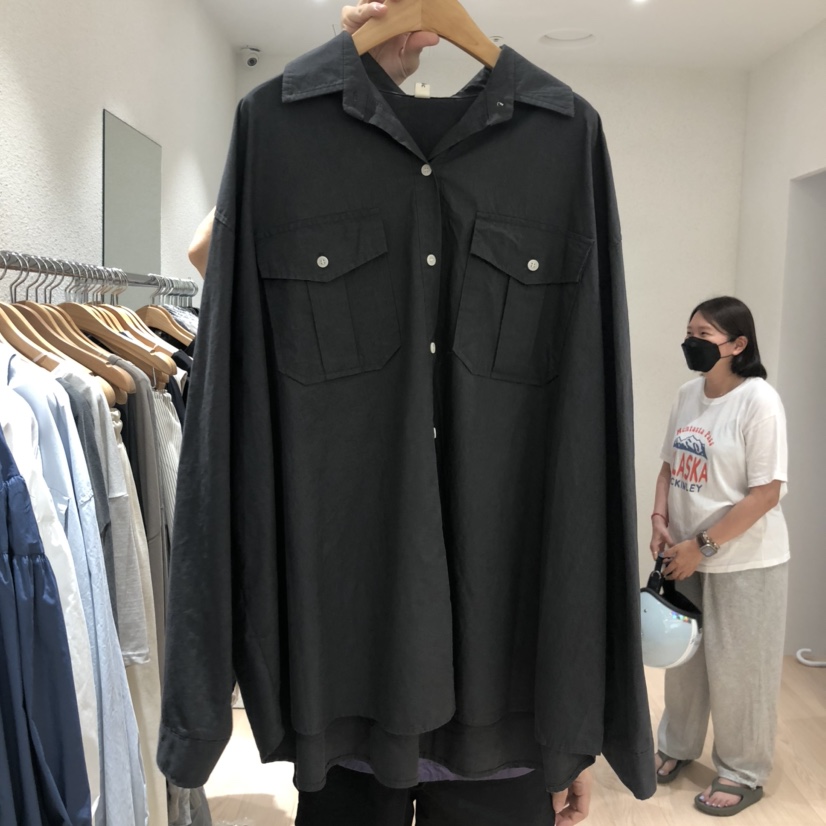 EPIC-S東大門㊣直郵女士新品推薦25秋冬休閑時尚襯衫蕾絲衫EPIC-S襯衫/蕾絲衫圖色3