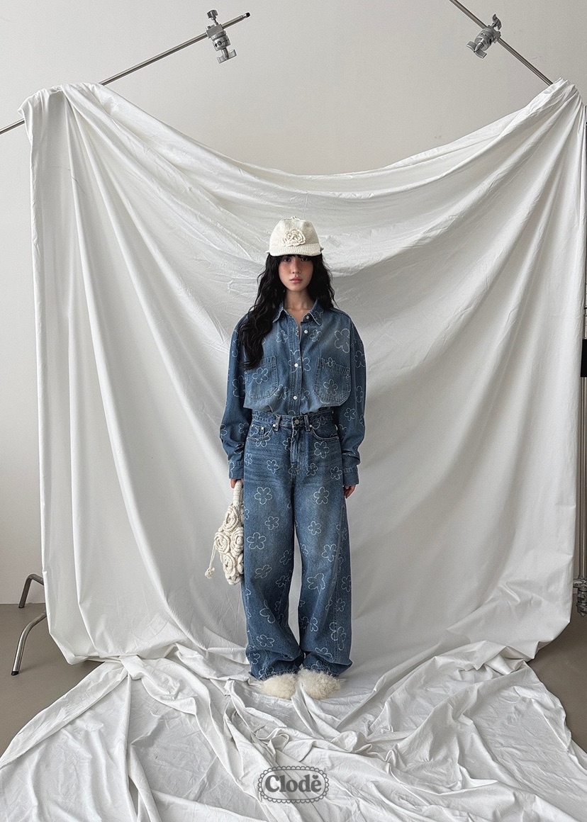 CLODE東大門㊣實拍女裝新品時尚休閑職業人氣推薦襯衫蕾絲衫CLODE襯衫/蕾絲衫