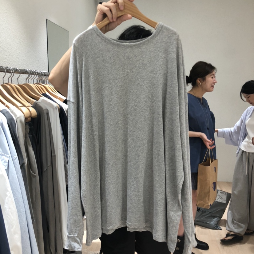 EPIC-S東大門㊣實拍女士新品真品推薦25秋冬休閑熱賣長袖T恤EPIC-S長袖T恤圖色2