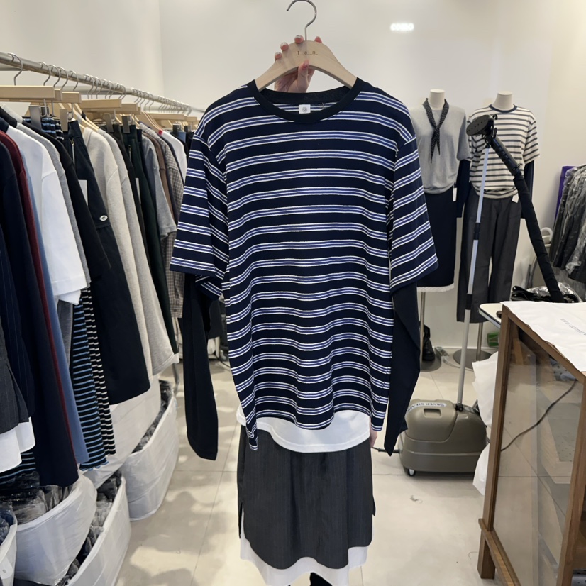 TAN&COMO東大門㊣代購女裝新品25秋冬推薦休閑長袖T恤tan-COMO長袖T恤圖色3