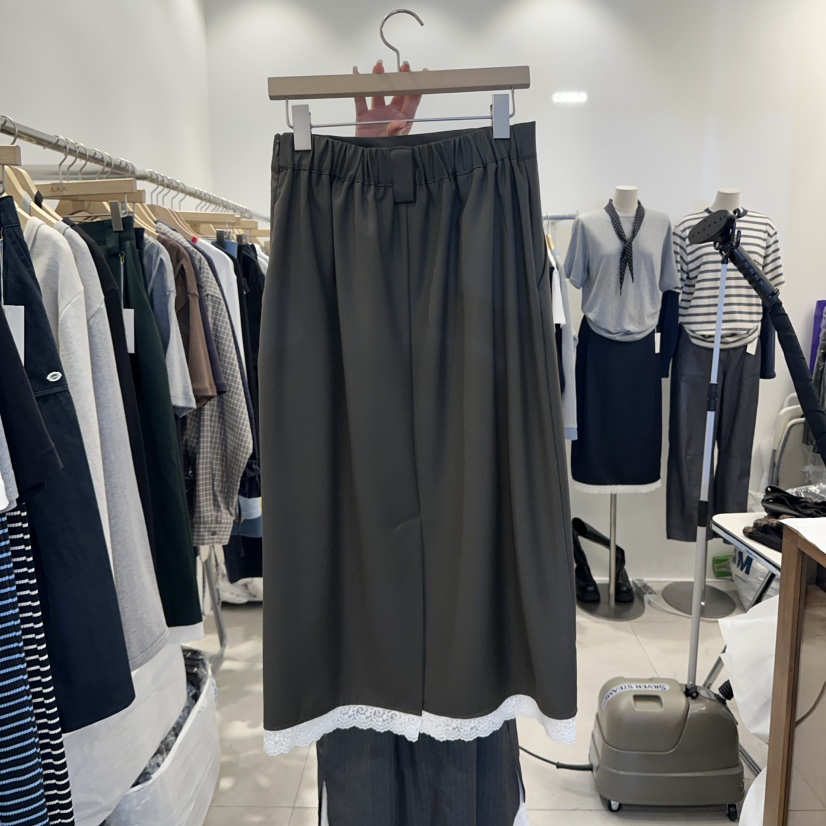 TAN&COMO東大門㊣代購女裝新品25秋冬時尚職業人氣長裙tan-COMO長裙