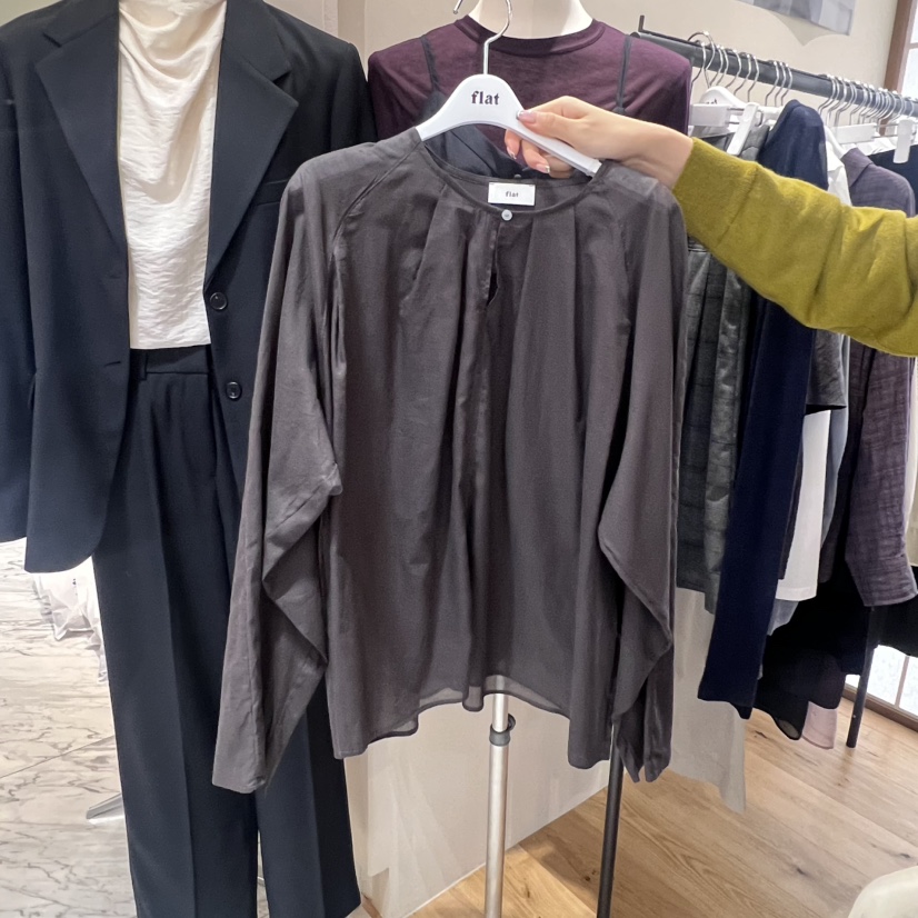 FLAT東大門㊣實拍女裝新品25秋冬職業人氣真品熱賣襯衫蕾絲衫FLAT襯衫/蕾絲衫