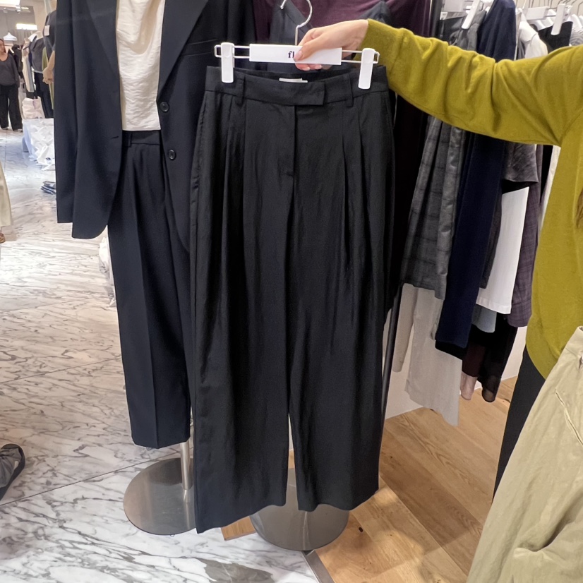 FLAT東大門㊣代購女士新款25秋冬推薦真品熱賣休閑職業休閑褲FLAT休閑褲