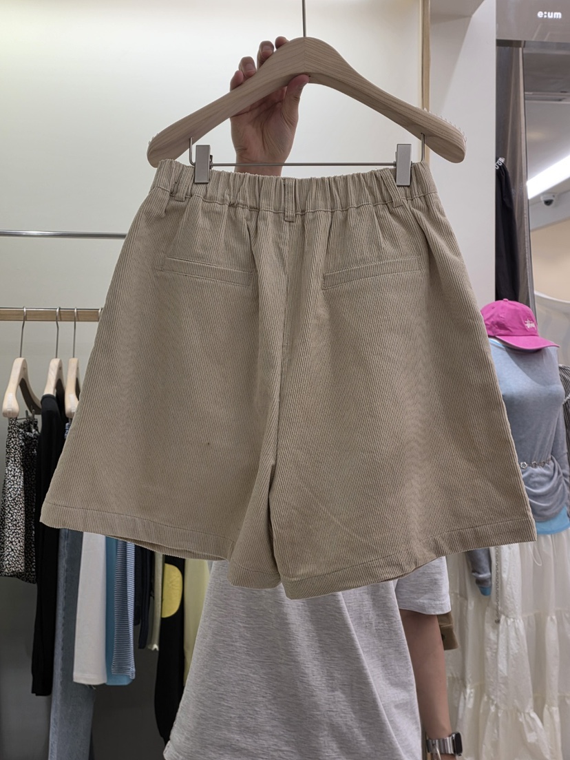 EUM東大門㊣代購女士新品25秋冬熱賣職業休閑人氣真品時尚短褲EUM短褲