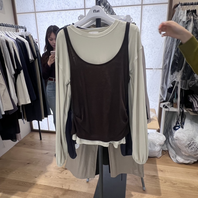 FLAT東大門㊣實拍女士新品熱賣時尚推薦休閑25秋冬職業套裝FLAT套裝圖色2