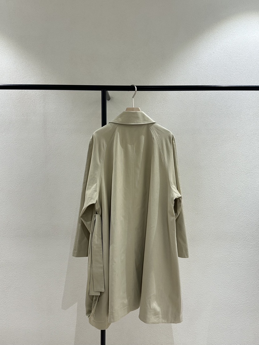 POSTMODERN東大門㊣直郵女士新款25秋冬真品長款風衣含腰帶POSTMODERN長款風衣