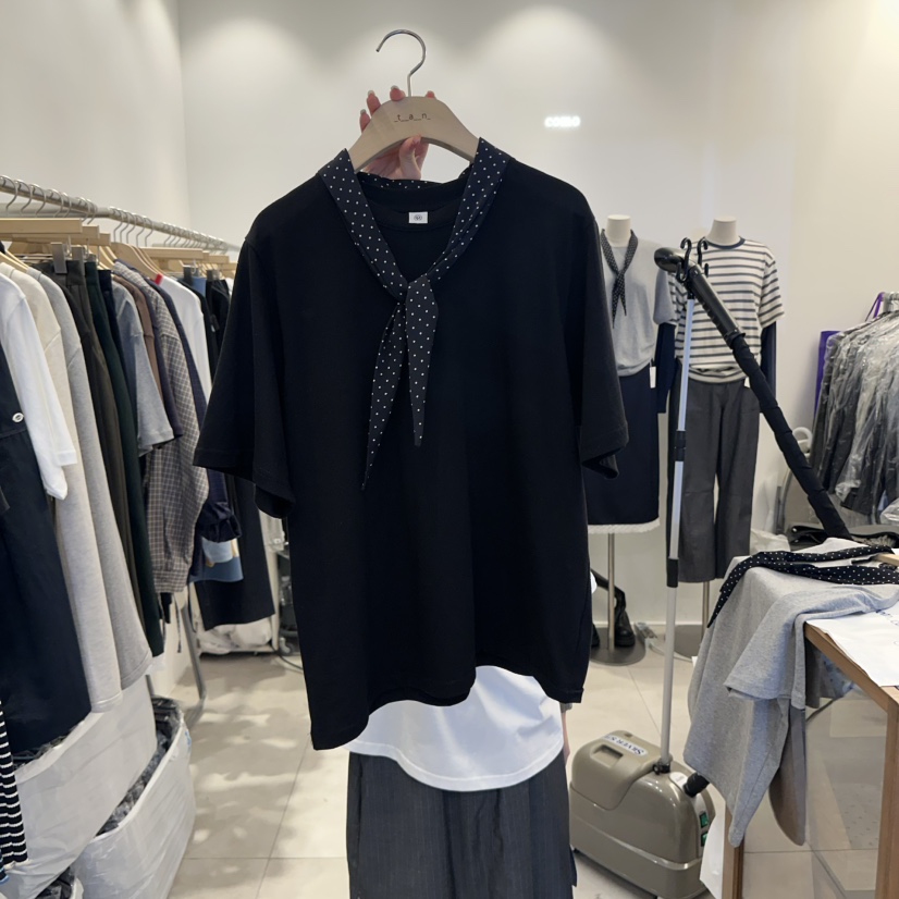 TAN&amp;COMO東大門㊣實拍女裝新款真品時尚人氣熱賣職業T恤tan-COMOT恤圖色3