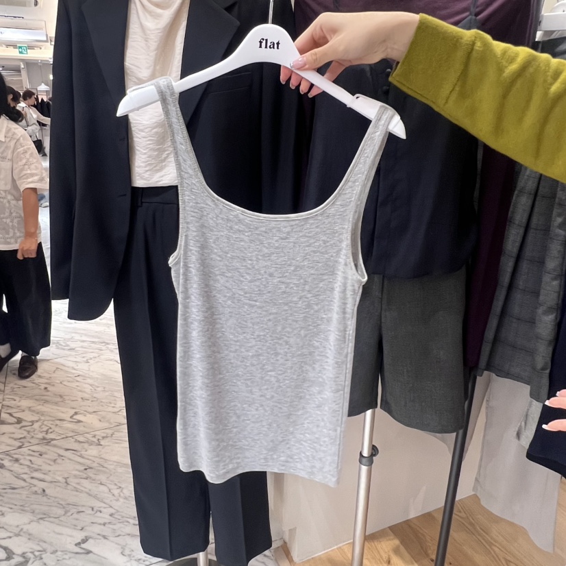 FLAT東大門㊣直郵女裝新品休閑時尚推薦職業25秋冬吊帶背心FLAT吊帶/背心