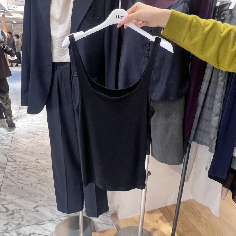 FLAT東大門㊣直郵女裝新品休閑時尚推薦職業25秋冬吊帶背心FLAT吊帶/背心圖色3
