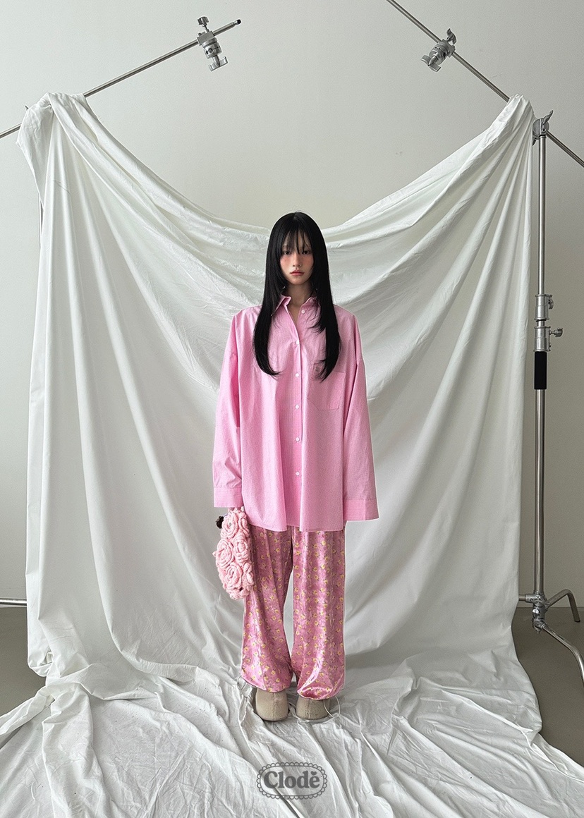 CLODE東大門㊣直郵女士新款熱賣真品人氣職業襯衫蕾絲衫格紋CLODE襯衫/蕾絲衫