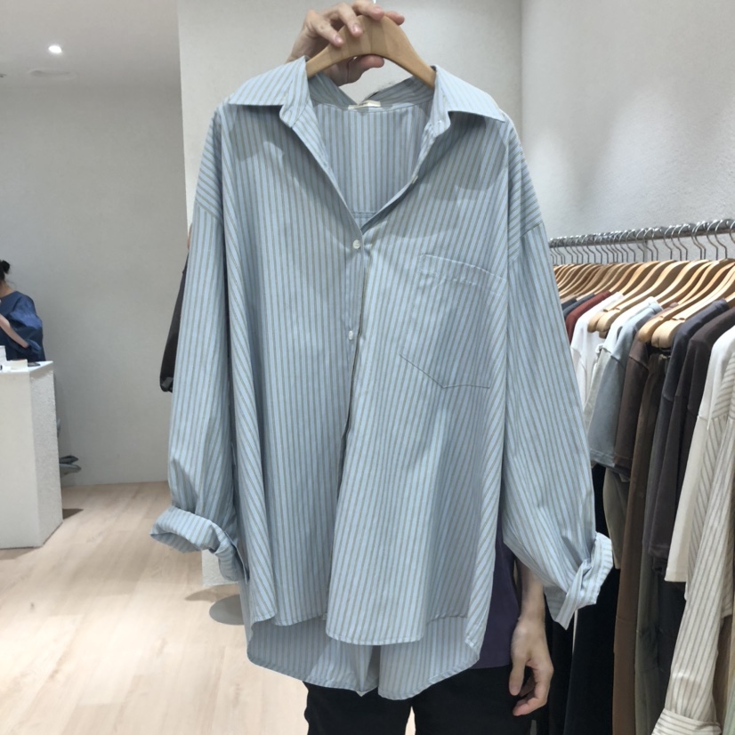 EPIC-S東大門㊣代購女士新品熱賣時尚人氣推薦休閑襯衫蕾絲衫EPIC-S襯衫/蕾絲衫