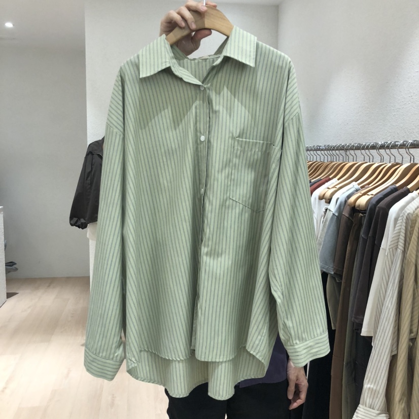 EPIC-S東大門㊣代購女士新品熱賣時尚人氣推薦休閑襯衫蕾絲衫EPIC-S襯衫/蕾絲衫圖色2
