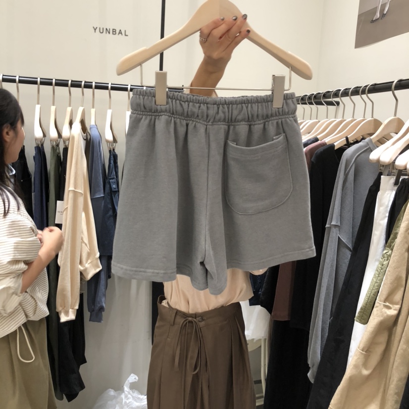 YUNBAL東大門㊣直郵女裝新款真品25秋冬推薦職業休閑人氣短褲YUNBAL短褲