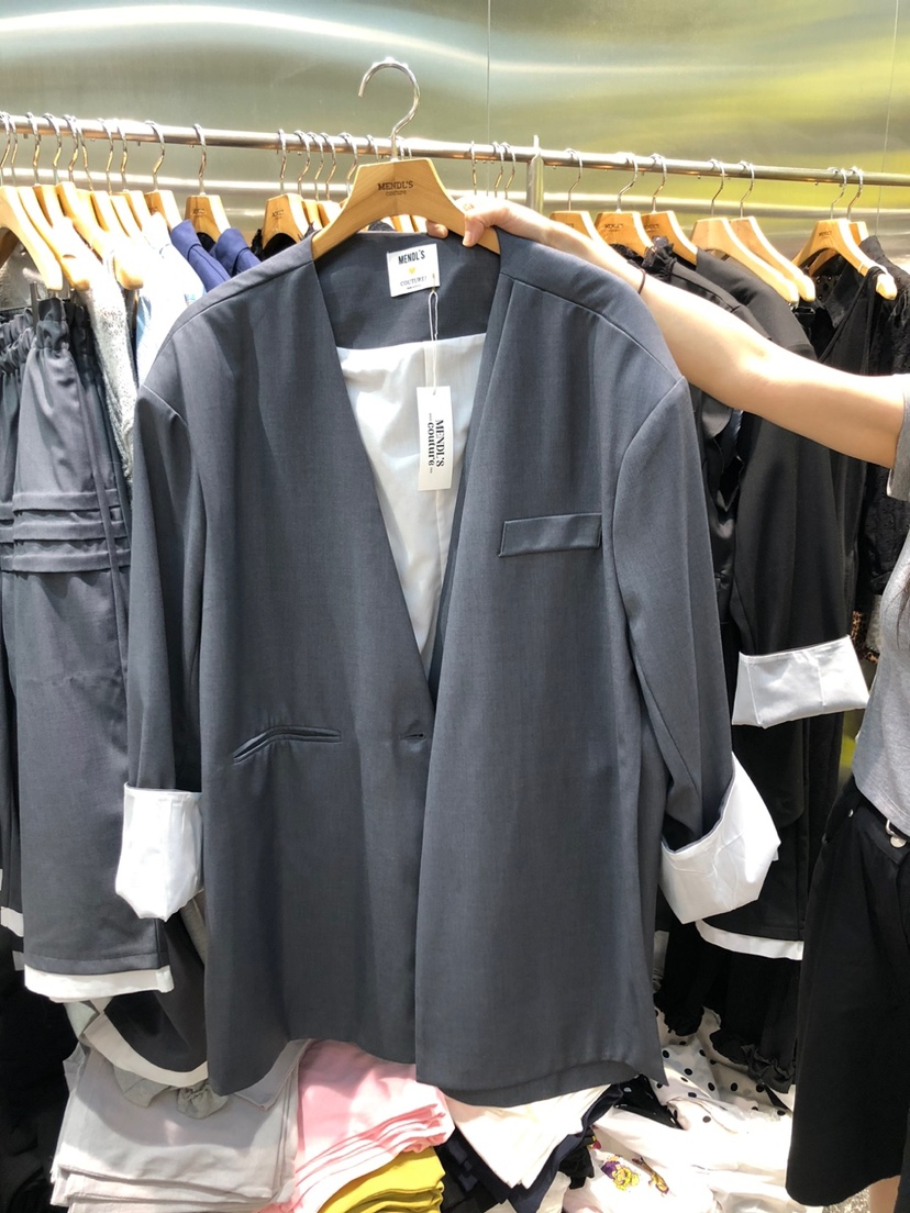 MENDL S東大門㊣直郵女士新款休閑真品人氣25秋冬熱賣夾克MENDL S夾克圖色1