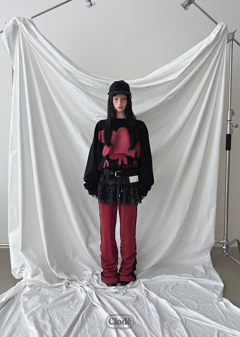 CLODE東大門㊣代購女裝新款時尚25秋冬熱賣休閑職業推薦衛衣CLODE衛衣
