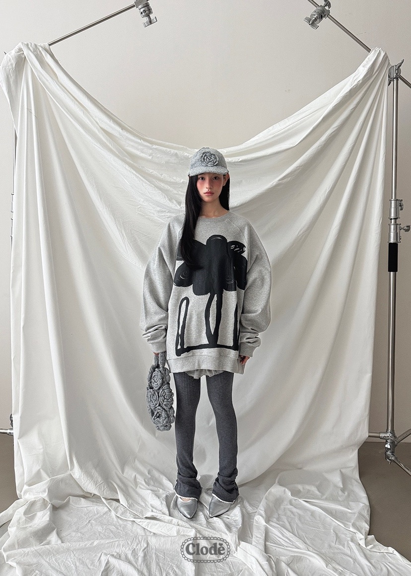 CLODE東大門㊣代購女裝新款時尚25秋冬熱賣休閑職業推薦衛衣CLODE衛衣