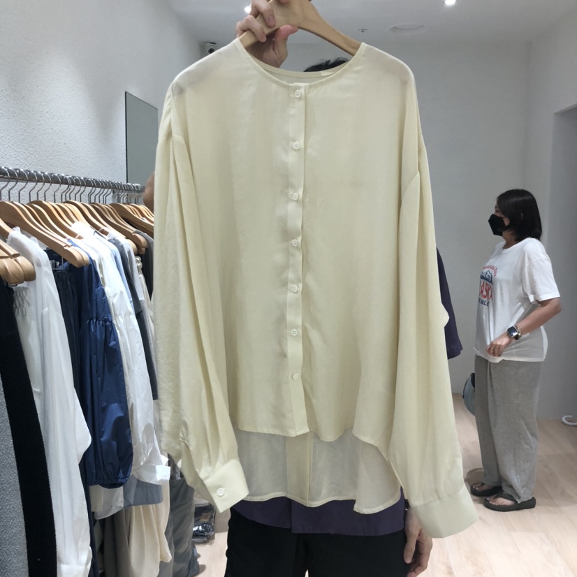 EPIC-S東大門㊣代購女士新款時尚人氣真品熱賣職業襯衫蕾絲衫EPIC-S襯衫/蕾絲衫圖色2