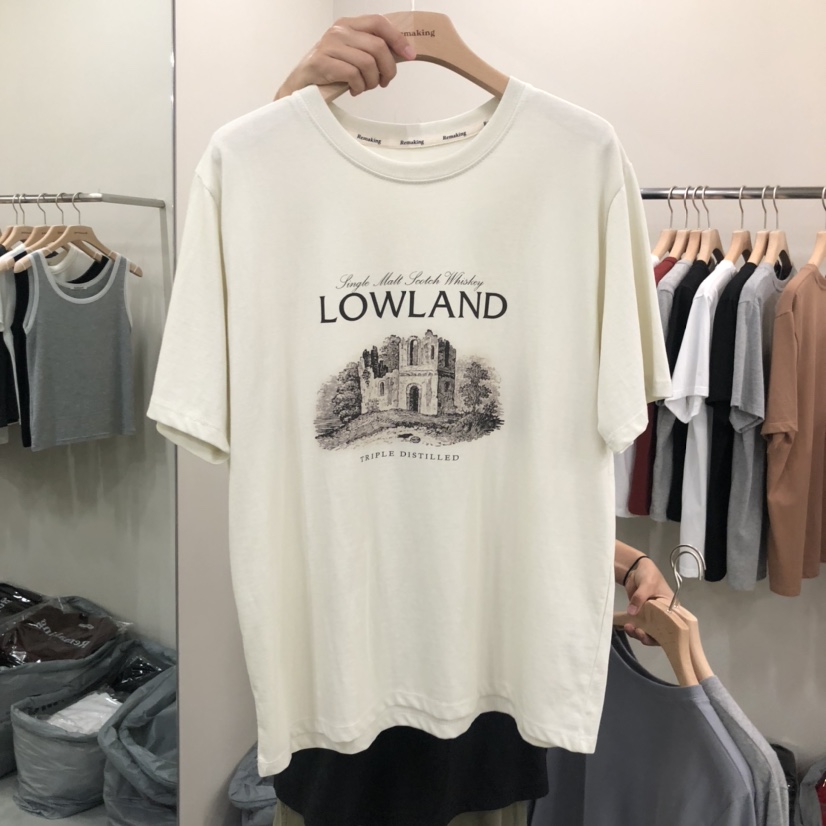 URBANSTORY/REMAKING東大門㊣直郵女士新款職業休閑25秋冬T恤Remaking/URBANSTORYT恤圖色4