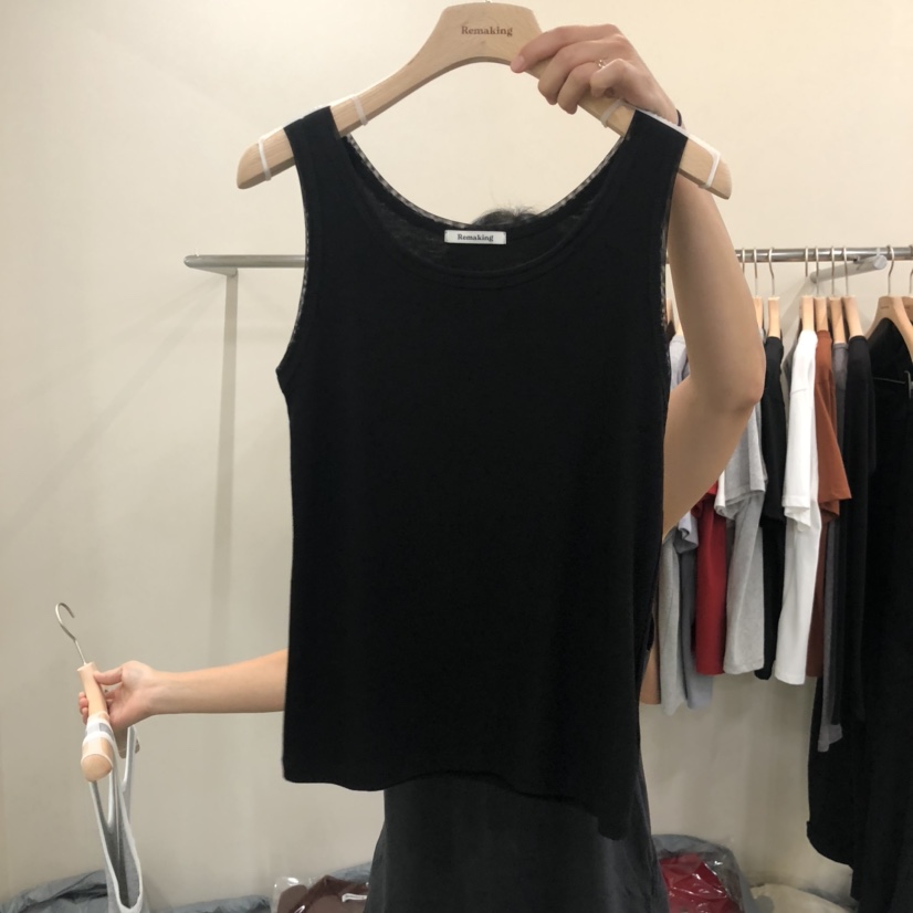 URBANSTORY/REMAKING韓國直郵㊣女士新品熱賣吊帶背心網眼Remaking/URBANSTORY吊帶/背心圖色2