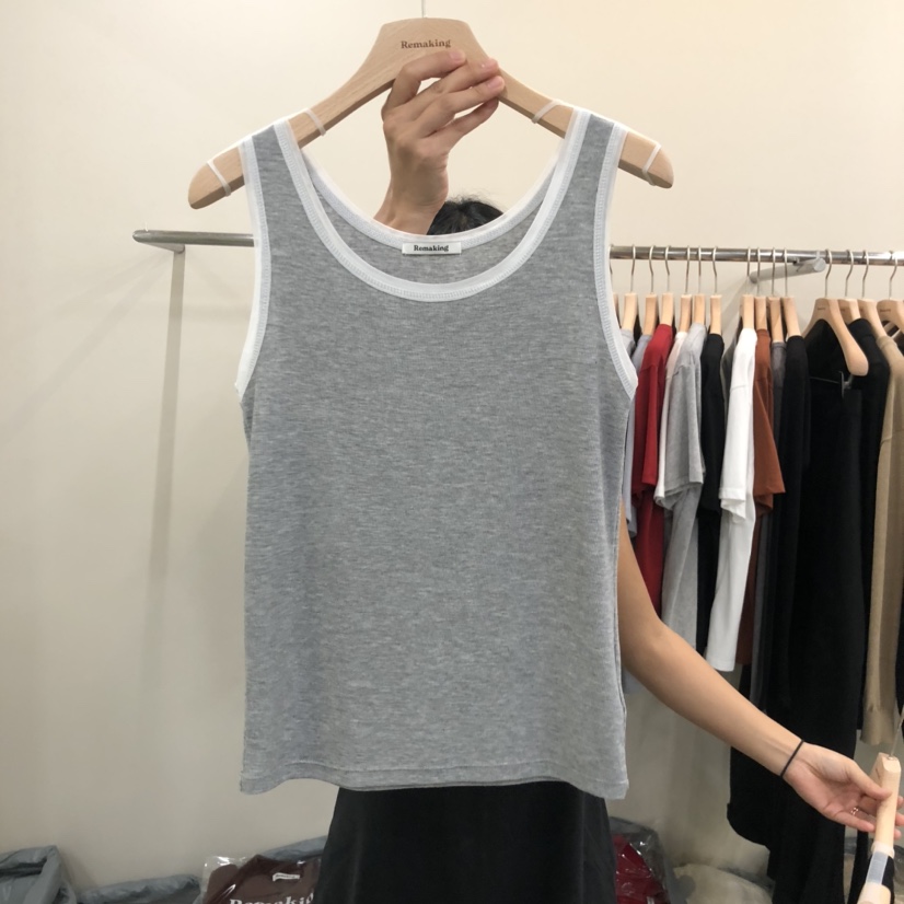 URBANSTORY/REMAKING韓國直郵㊣女士新品熱賣吊帶背心網眼Remaking/URBANSTORY吊帶/背心圖色3