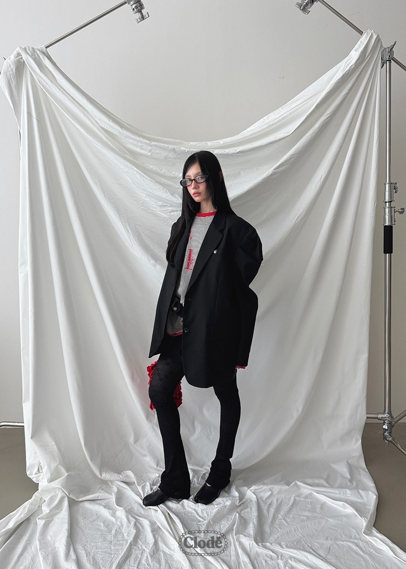 CLODE韓國直郵㊣女士新品人氣真品時尚25秋冬職業熱賣推薦夾克CLODE夾克