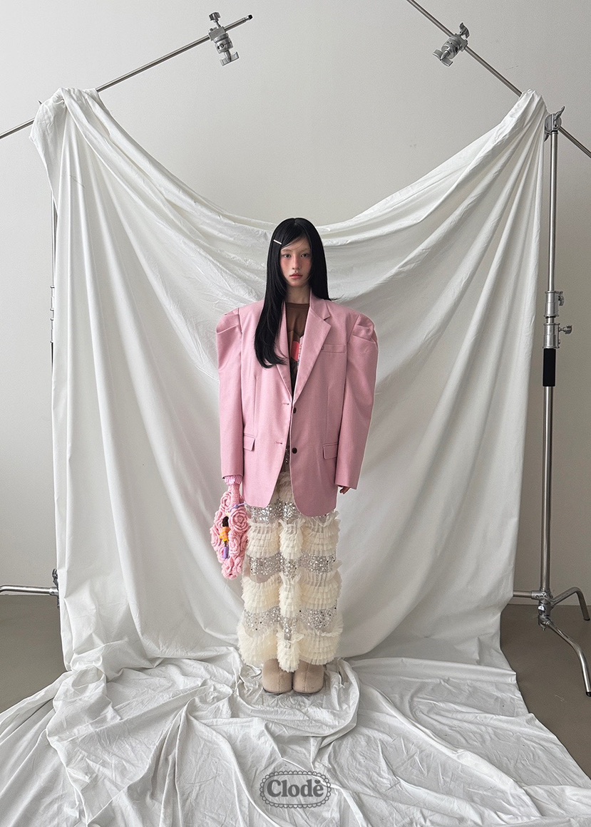CLODE韓國直郵㊣女士新品人氣真品時尚25秋冬職業熱賣推薦夾克CLODE夾克