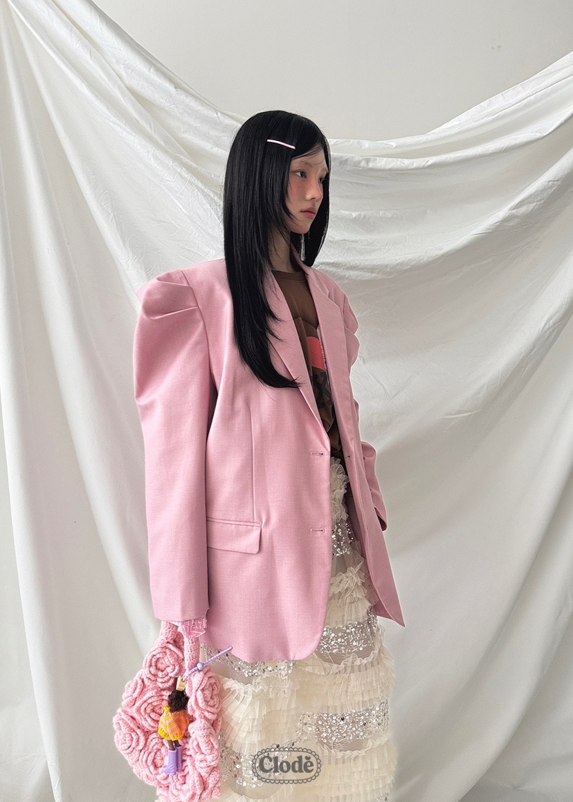 CLODE韓國直郵㊣女士新品人氣真品時尚25秋冬職業熱賣推薦夾克CLODE夾克