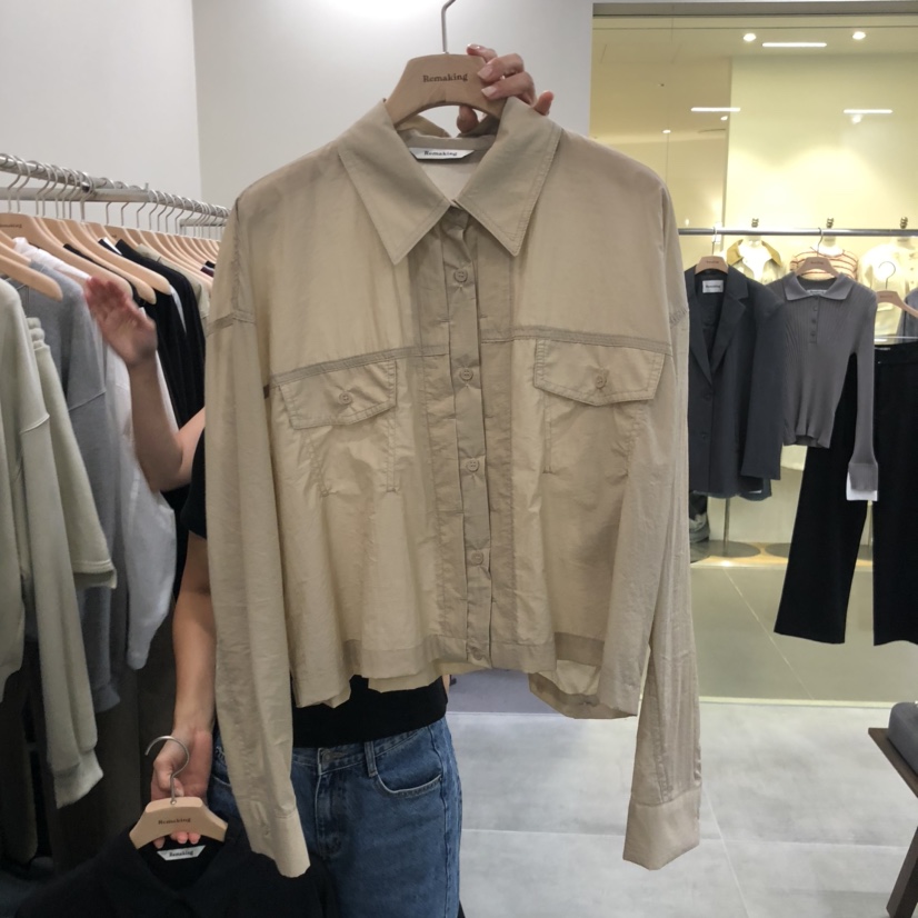 URBANSTORY/REMAKING韓國代購㊣女士新款真品人氣襯衫蕾絲衫Remaking/URBANSTORY襯衫/蕾絲衫