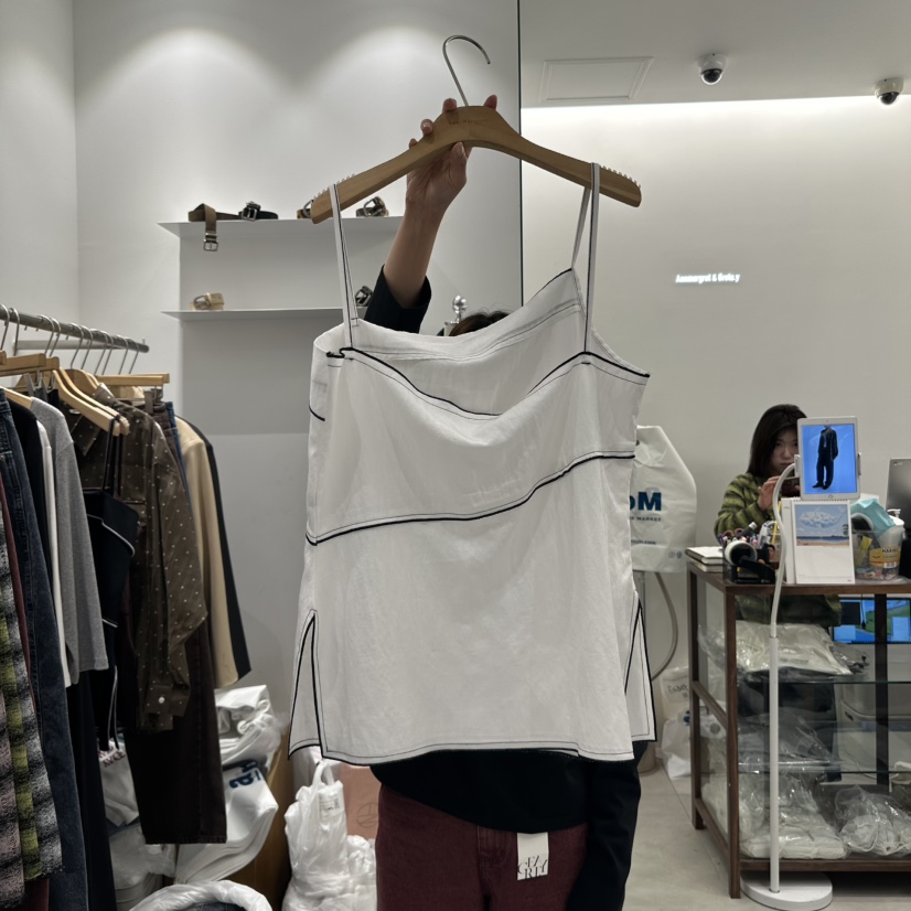 ANN MARGRET韓國直郵㊣女裝新品真品吊帶背心緊身GRETA.Y吊帶/背心