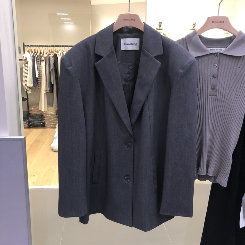 URBANSTORY/REMAKING韓國代購㊣女裝新品熱賣真品西裝西服Remaking/URBANSTORY西裝/西服圖色1