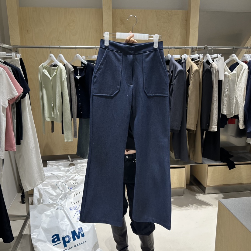 DEUO東大門㊣代購女裝新款25秋冬人氣職業休閑熱賣時尚休閑褲DEUO休閑褲
