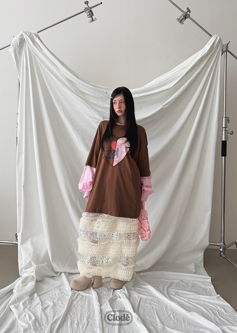 CLODE東大門㊣實拍女裝新款人氣職業推薦休閑25秋冬熱賣長裙CLODE長裙