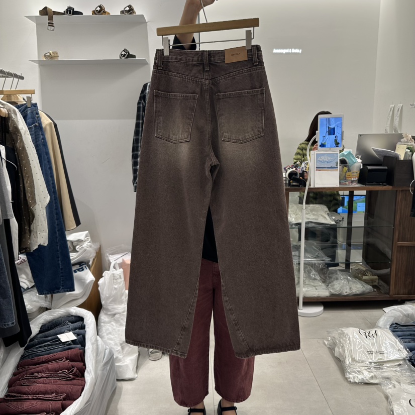 ANN MARGRET東大門㊣直郵女裝新品熱賣牛仔褲寬松GRETA.Y牛仔褲