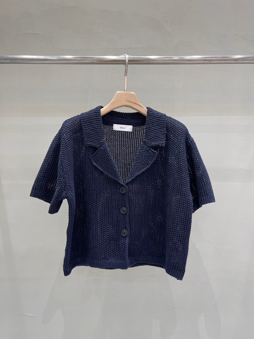 THE MUI東大門㊣直郵女裝新品休閑熱賣職業推薦針織衫短款THE MUI針織衫圖色2